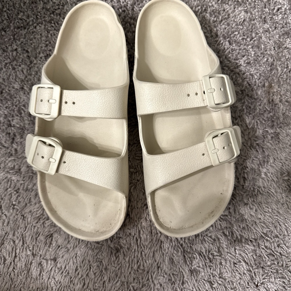 White Sandals